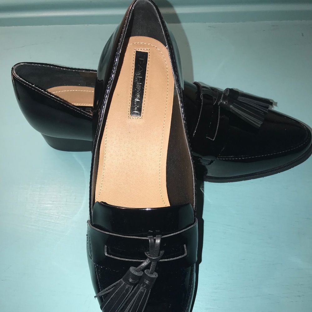 Black Patent Leather Loafers
